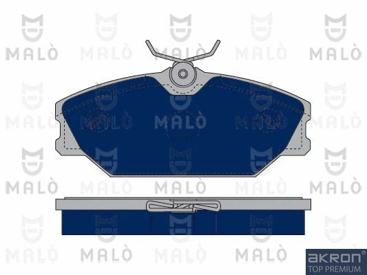Brake Pad Set, disc brake (1050227)
