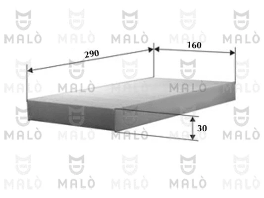 Filter, cabin air (1531001)