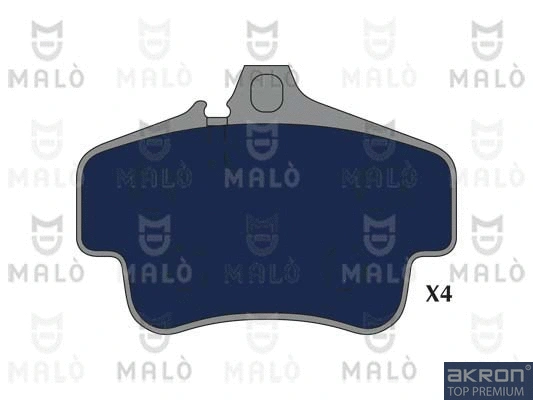 Brake Pad Set, disc brake (1051239)