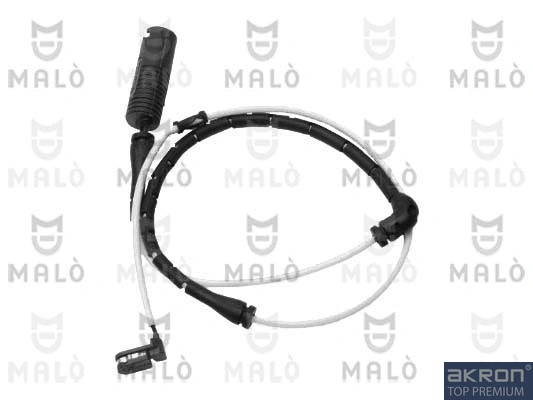 Warning Contact, brake pad wear (124053)