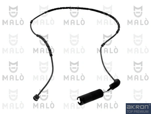 Warning Contact, brake pad wear (124013)