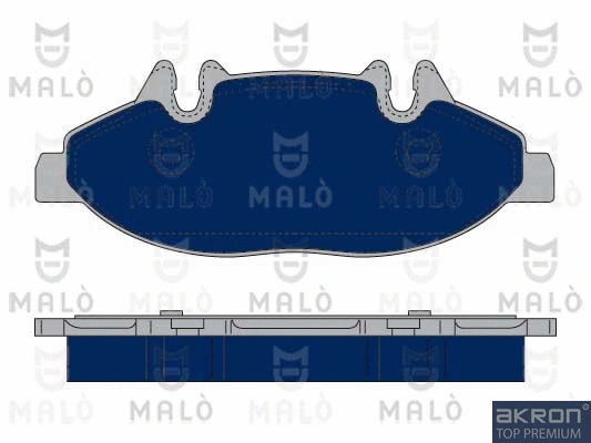 Brake Pad Set, disc brake (1050208)
