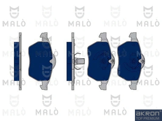 Brake Pad Set, disc brake (1050026)