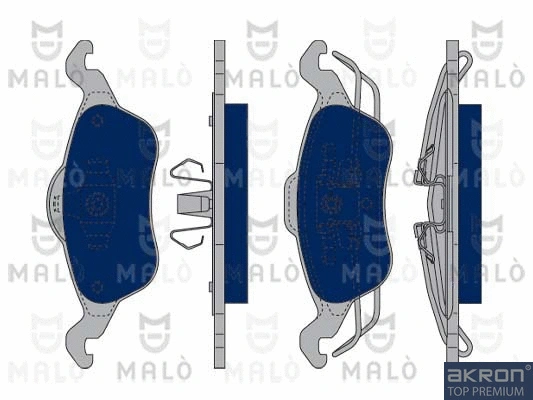 Brake Pad Set, disc brake (1050005)