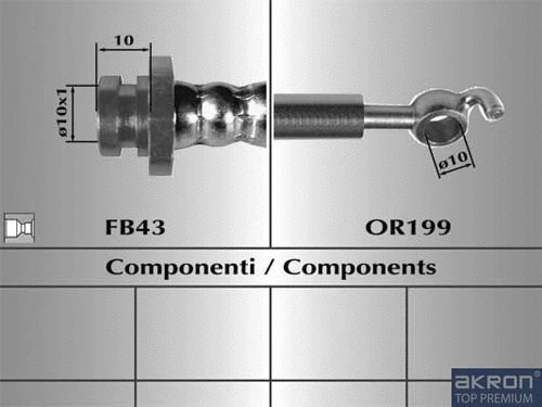 Brake Hose (80933)