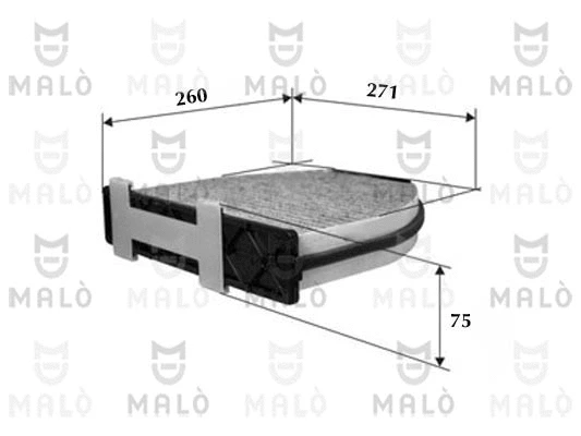 Filter, cabin air (1531512)