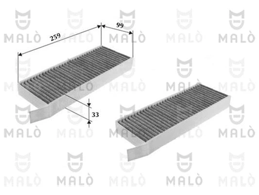 Filter, cabin air (1532102)