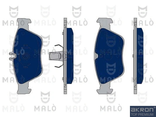 Brake Pad Set, disc brake (1050321)