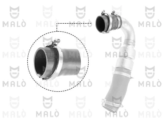 Charge Air Hose (190871SIL)