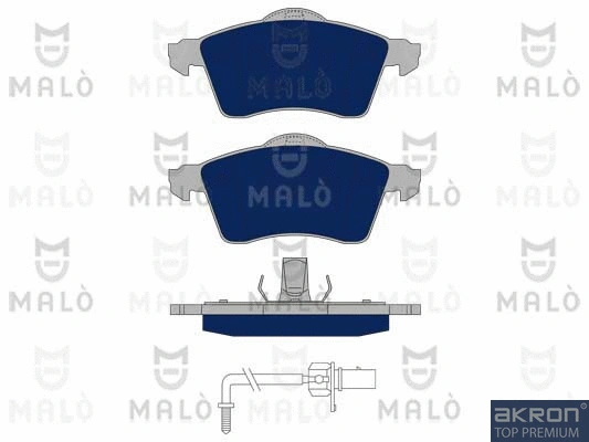 Brake Pad Set, disc brake (1050374)
