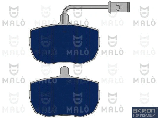 Brake Pad Set, disc brake (1050685)