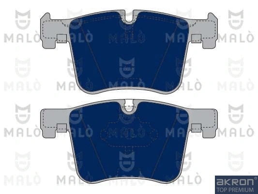 Brake Pad Set, disc brake (1050286)