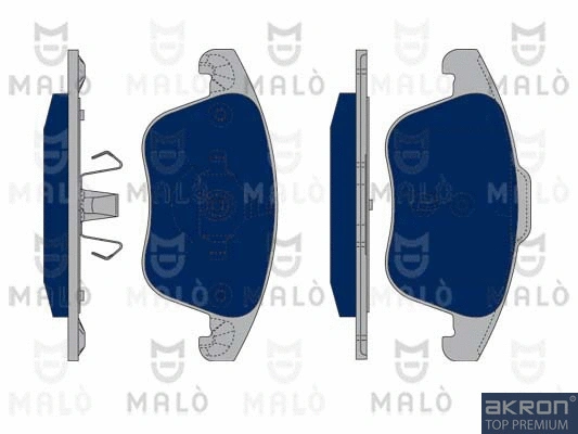 Brake Pad Set, disc brake (1050255)