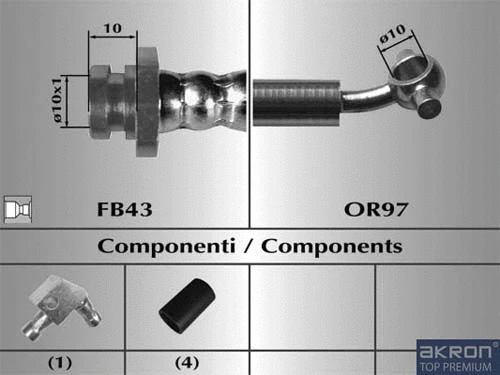 Brake Hose (80088)