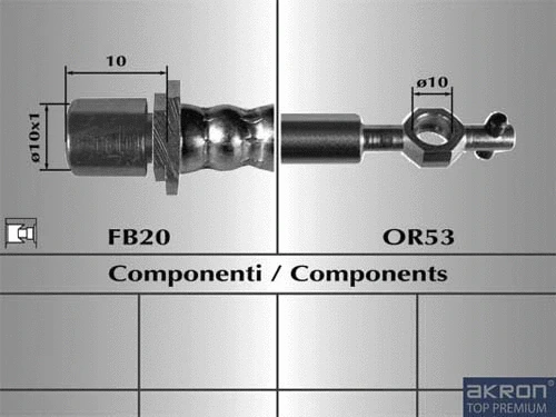 Brake Hose (80134)