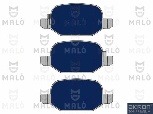 Brake Pad Set, disc brake (1050921)