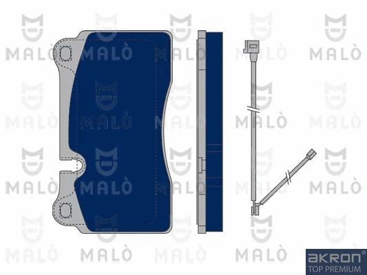 Brake Pad Set, disc brake (1050369)