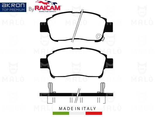 Brake Pad Set, disc brake (28480130)