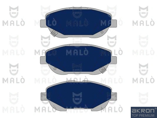 Brake Pad Set, disc brake (1051022)