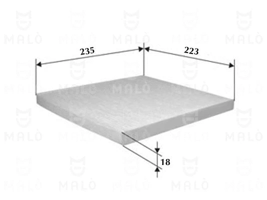 Filter, cabin air (1530341)