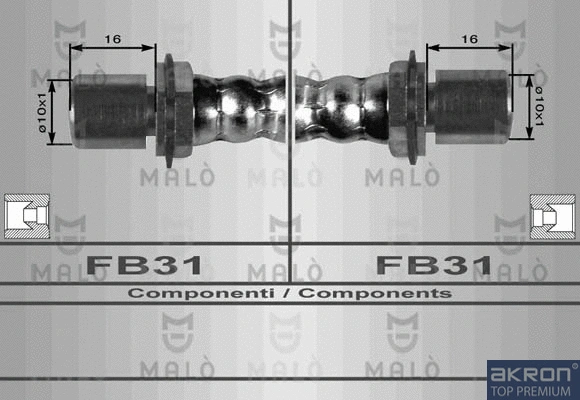Brake Hose (80133)