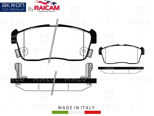 Brake Pad Set, disc brake (28480276)
