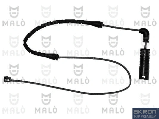 Warning Contact, brake pad wear (124012)
