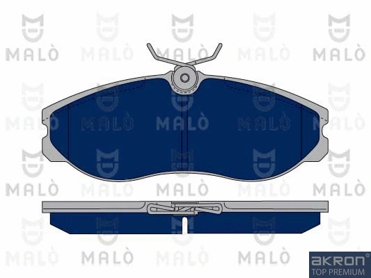 Brake Pad Set, disc brake (1050356)