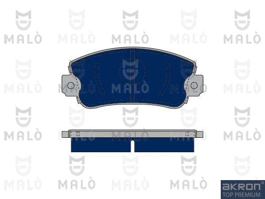 Brake Pad Set, disc brake (1050305)