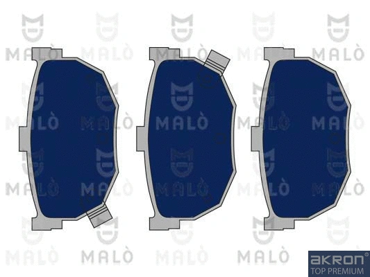Brake Pad Set, disc brake (1050973)