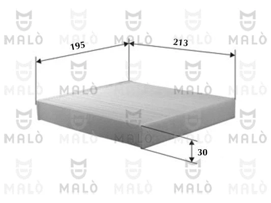 Filter, cabin air (1531291)