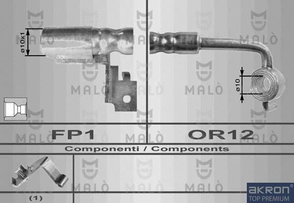 Brake Hose (8578)
