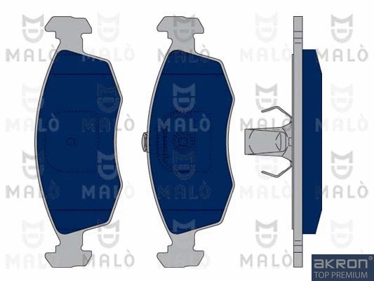Brake Pad Set, disc brake (1050078)