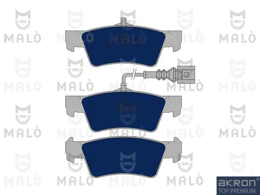 Brake Pad Set, disc brake (1050779)