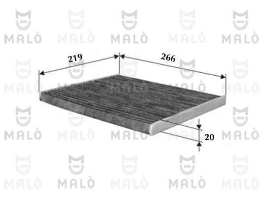 Filter, cabin air (1531102)