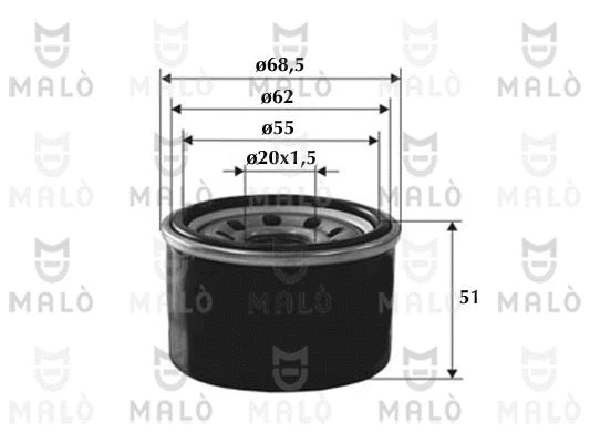 Oil Filter (1510097)