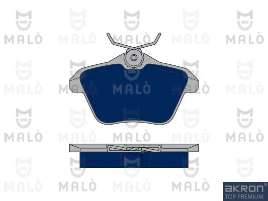 Brake Pad Set, disc brake (1050131)