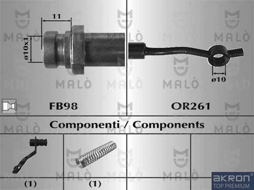 Brake Hose (81043)