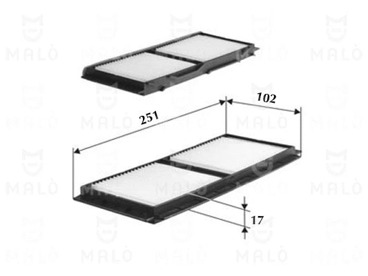 Filter, cabin air (1530271)