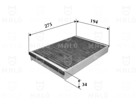 Filter, cabin air (1531452)
