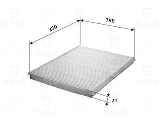 Filter, cabin air (1530631)