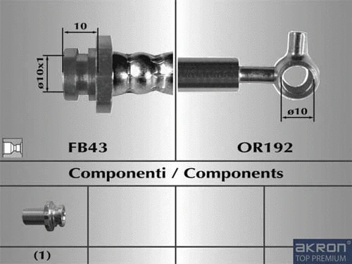 Brake Hose (80928)