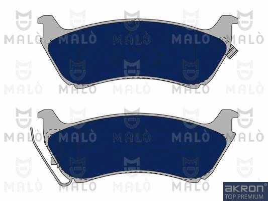 Brake Pad Set, disc brake (1050614)