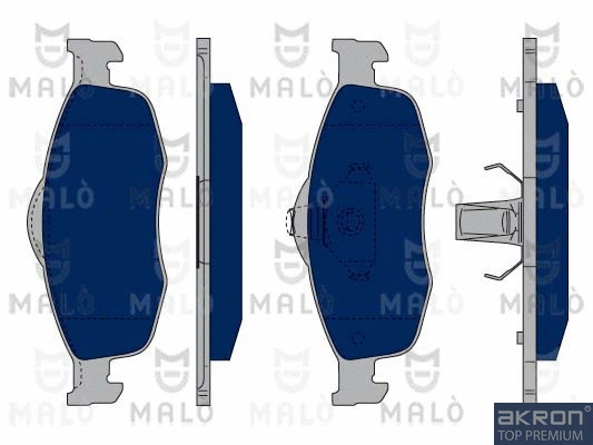Brake Pad Set, disc brake (1050008)