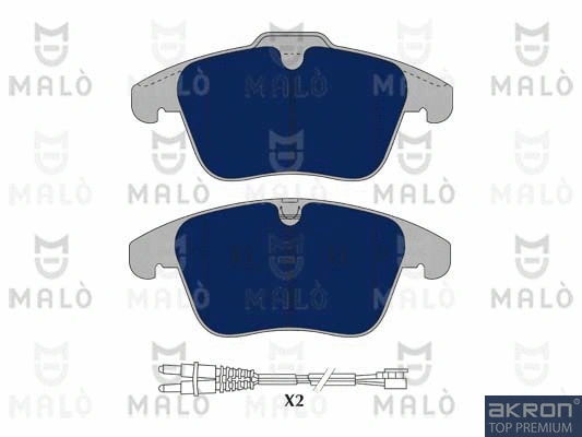 Brake Pad Set, disc brake (1050983)