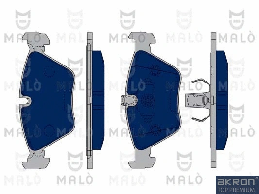 Brake Pad Set, disc brake (1050073)