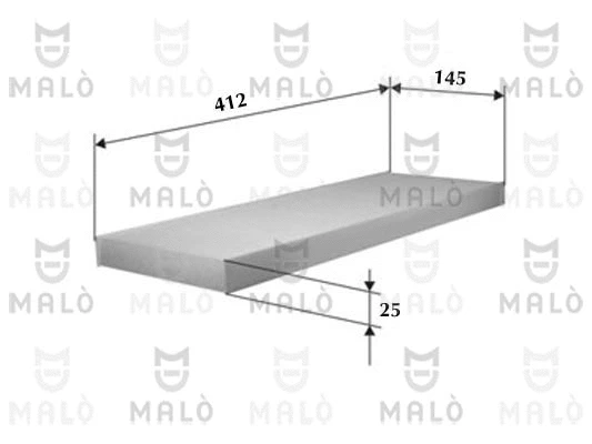 Filter, cabin air (1530081)