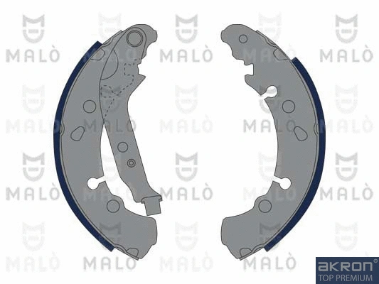 Brake Shoe Set (1390287)