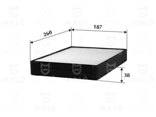 Filter, cabin air (1530911)