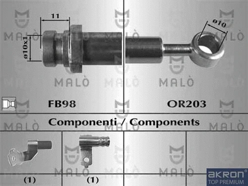 Brake Hose (80779)
